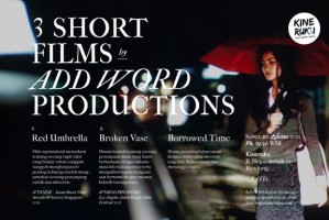 Red Umbrella, film terbaik di ajang Asian Short Film Awards @ScreenSingapore 2011 yang dewan jurinya diketuai Oliver Stone [read more]