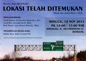 Mari bersukaria di hari Minggu, membedah relasi problematis antara menggilai musik dan menulis tentangnya [read more]
